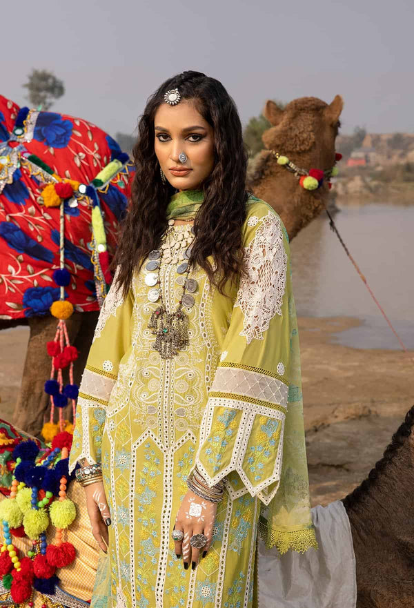 HAFSA ZIA BY ADAN'S LIBAS| UNSTITCHED 3PC| D-5522