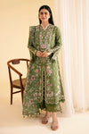 QLINEKARI BY QALAMKAR UN-STICHED 3PC|SQ-14 SEMAL