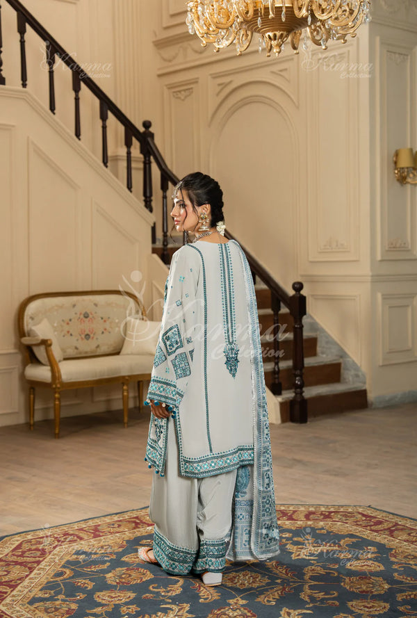 ROOHI KARMA- Light Grey