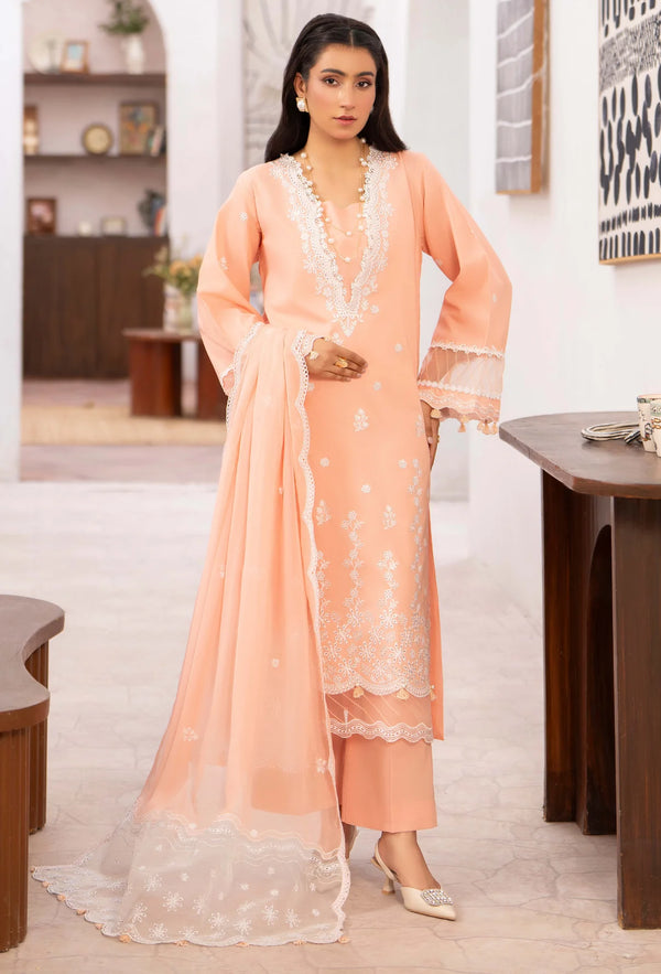 NAYAB BY HUMDUM UN-STITCHED 3PC | D-10