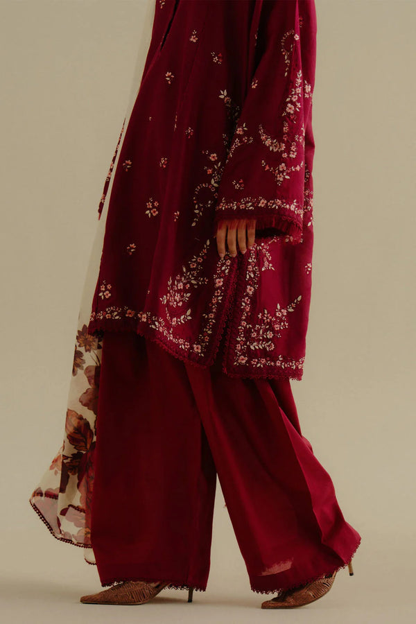 COCO BY ZARA SHAHJAHAN UN-STITCHED 3PC | Yana-4B