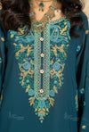 ROOHI KARMA- Teal Blue