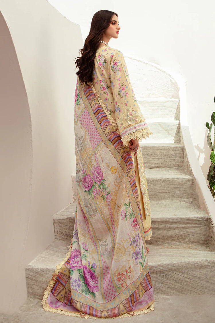 ALIF AFFORDABLE UN-STITCHED 3PC| Sunny Delight