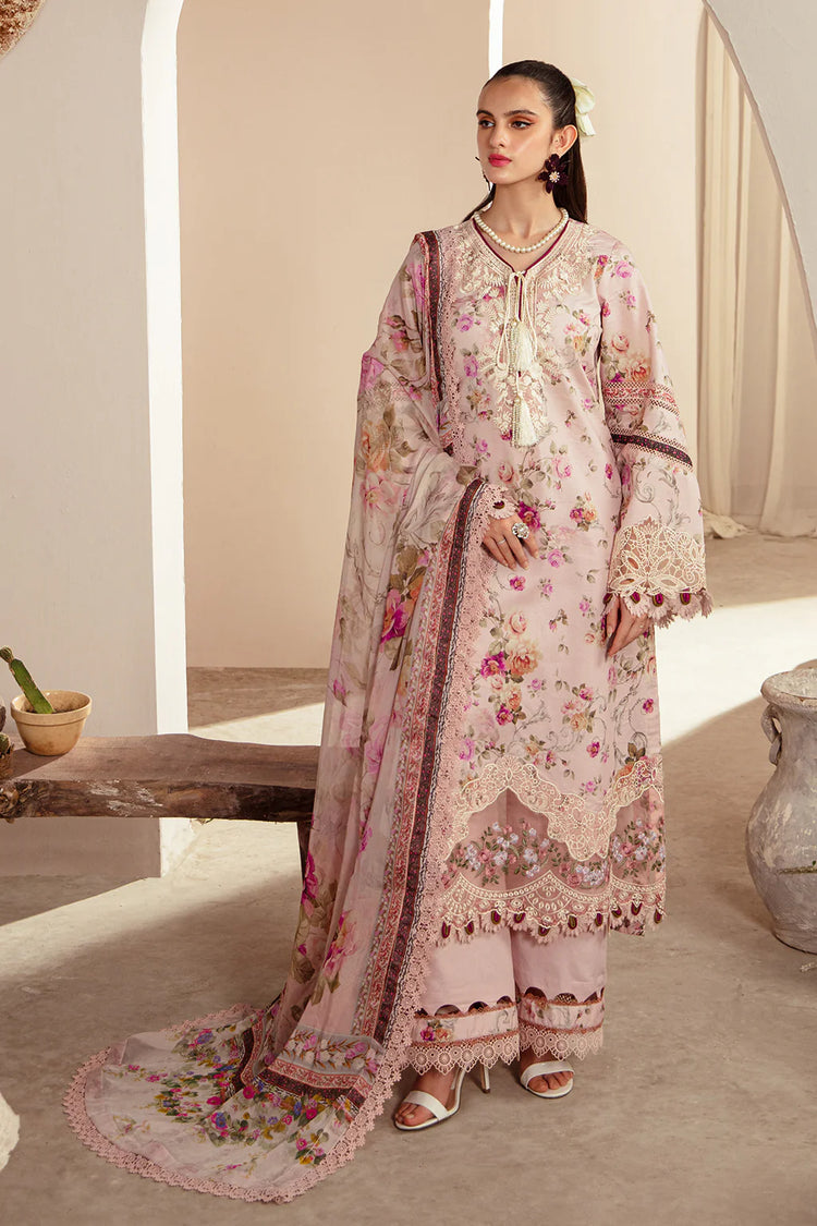 ALIF AFFORDABLE UN-STITCHED 3PC| Rosella