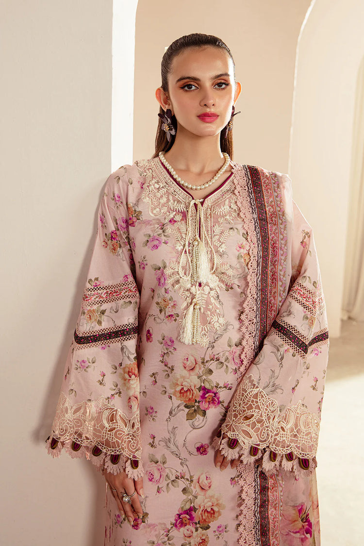 ALIF AFFORDABLE UN-STITCHED 3PC| Rosella