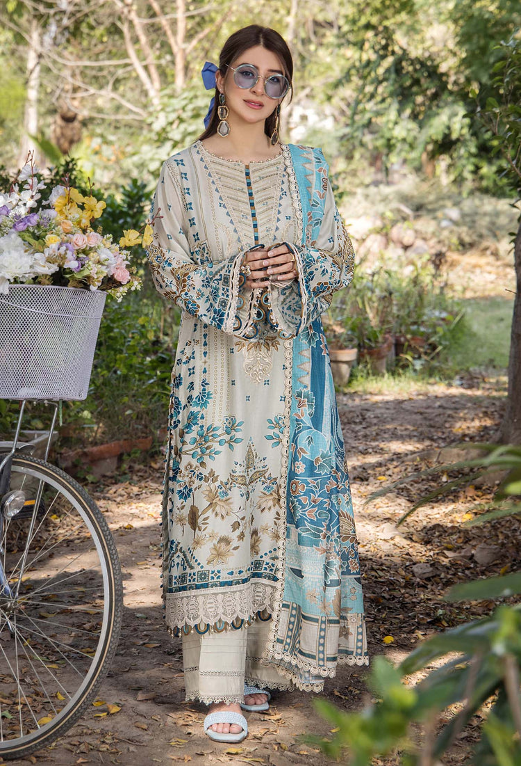JASMINE UN-STITCHED LAWN ADAN LIBAS -2362