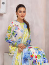 Pretty Petals By Gulljee Printed Embroidered Lawn Collection - D04