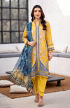 SUNSHINE BLOOM BY ALZOHAIB UN-STITCHED 3PC| D-04