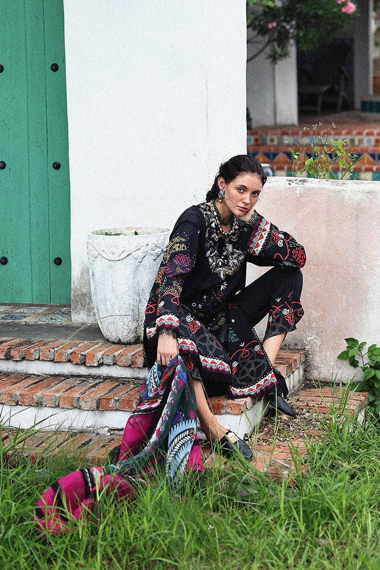 MIRASOL BY HEMLINE UN-STITCHED 3PC | MEDI NOCHE