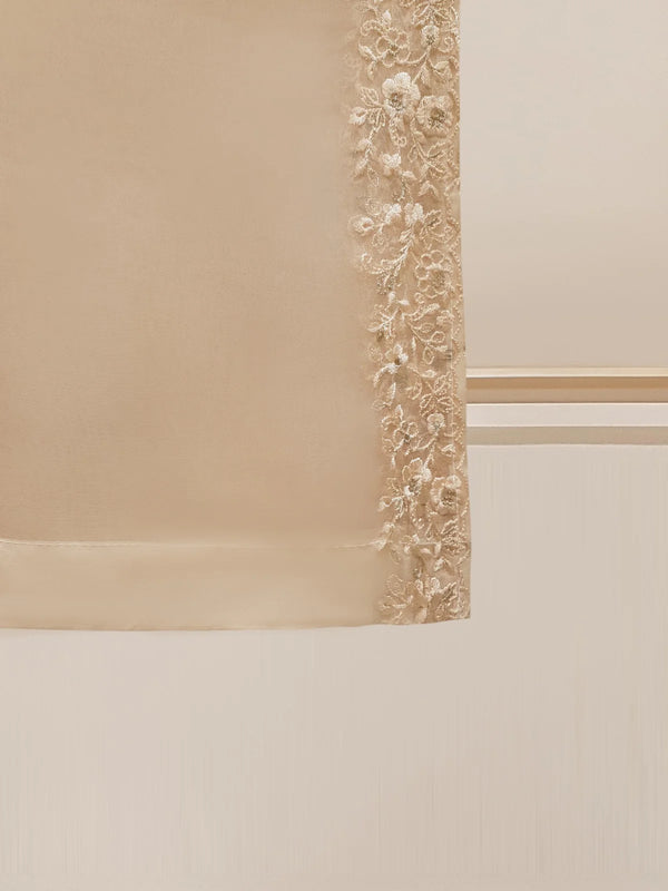 AGHA NOOR 2 PIECE PURE ORGANZA SHIRT & DUPATTA HEAVILY EMBROIDERED S107516