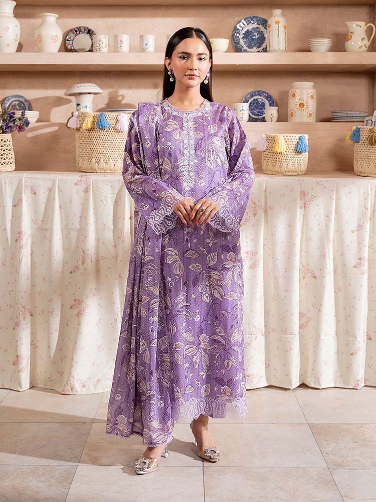 SAYA BY BRENISH UN-STITCHED LAWN | D-07