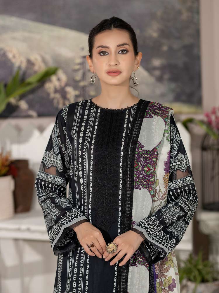VARDA BY BINAAS UN-STITCHED 3PC | D-07