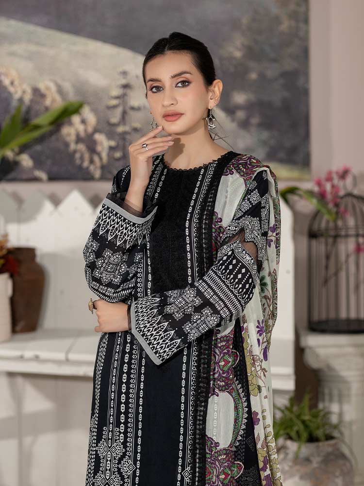 VARDA BY BINAAS UN-STITCHED 3PC | D-07