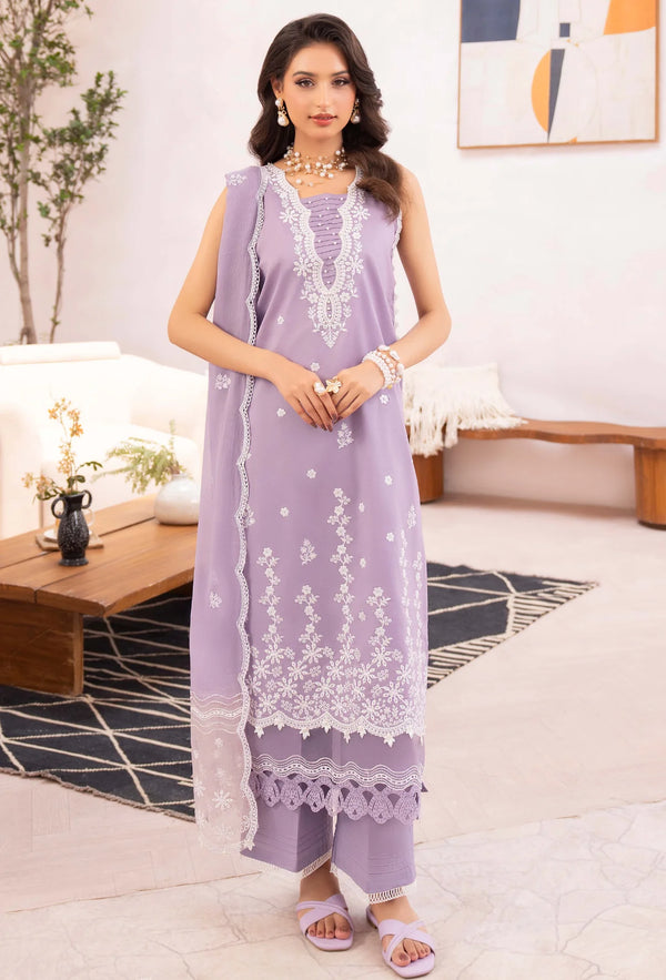 NAYAB BY HUMDUM UN-STITCHED 3PC | D-09