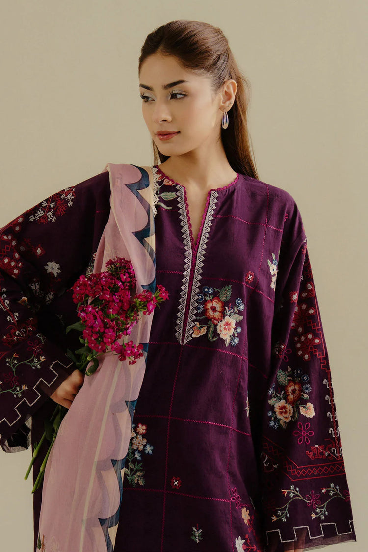 COCO BY ZARA SHAHJAHAN UN-STITCHED 3PC | Sufa-5B