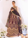 SAWARIYA LUXURY CHIFFON KALIDAAR UN-STITCHED 3PC SUITS BY ROHEENAZ -07
