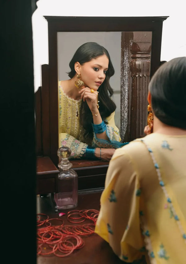 EK FASANA BY KAHF UN-STITCHED 3PC | KLB-2B MUSKAAN