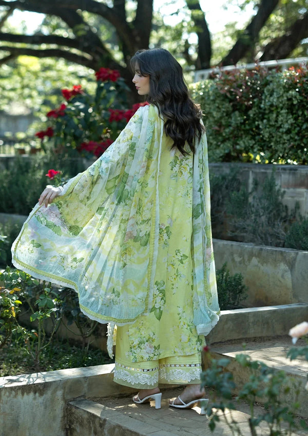 ELAF SIGNATURE EMBROIDERED LAWN 3PC | IVORY SEASON