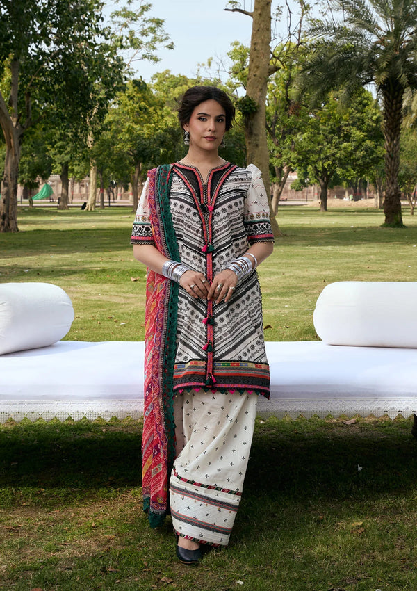 Aangan-Print Chiffon'26 By Kahf - KPS-2B MEHRUBA