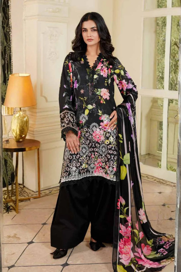 MAHVEEN BY JOHRA UN-STITCHED 3PC | JH-1137-MVN