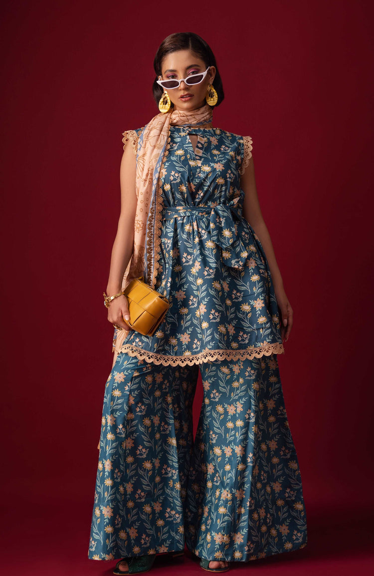 Coco Al Zohaib Popup Cambric 3 Piece Unstitched-CPC-2-24-06