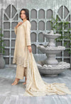 Sameeha Emb Paste Print Cutwork Dupatta By Tawakkal Fab D-1920
