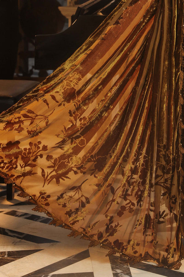 MARIA B CHIFFON WEDDING-26-205-MUSTARD