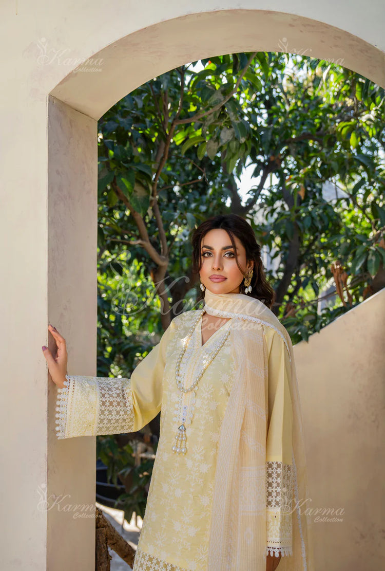 JAFA BY KARMA STITCHED {KC-1440 BUTTER YELLOW}