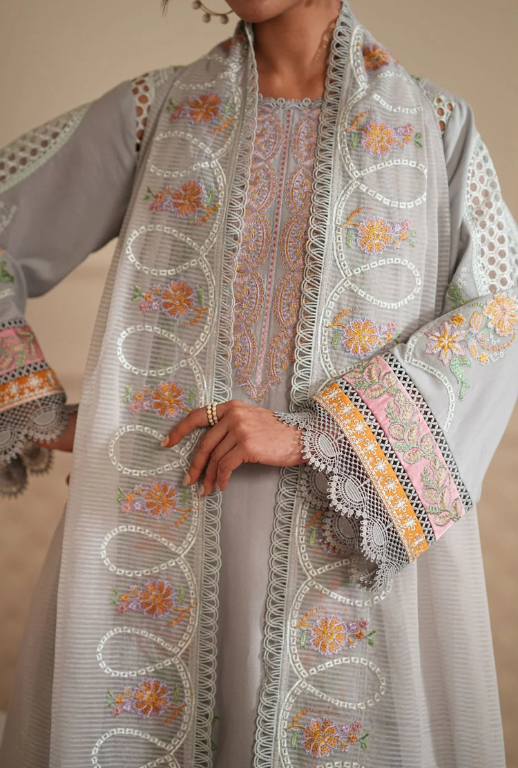 AJR SIGNATURE LAWN UN-STITCHED 3PC| DEWBERRY