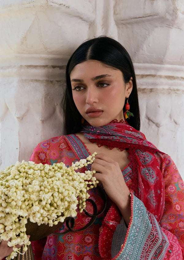 Aangan-Print Chiffon'26 By Kahf - KPS-3A TABEER