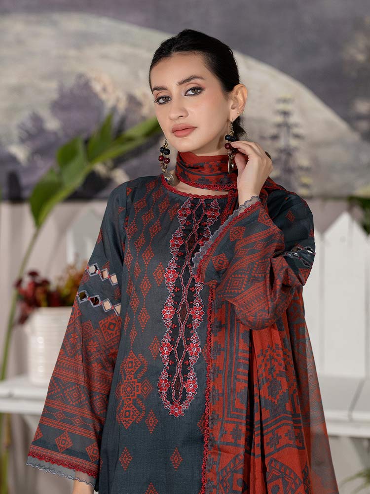 VARDA BY BINAAS UN-STITCHED 3PC | D-08