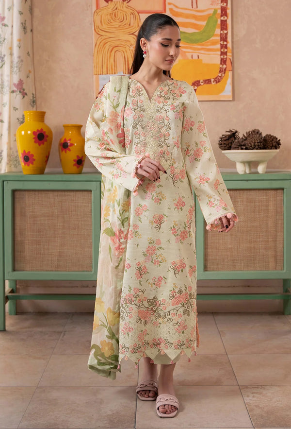 KANWAL BY HUMDUM UN-STITCHED 3PC | D-09
