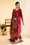 QLINEKARI BY QALAMKAR UN-STICHED 3PC|SQ-04 LARMINA