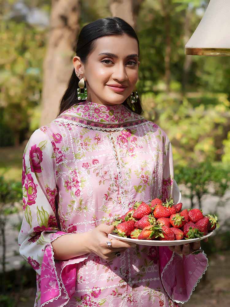 TWINKLING 3-Piece Unstitched Digital Printed Lawn Suit