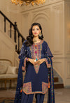 ROOHI KARMA- Navy Blue