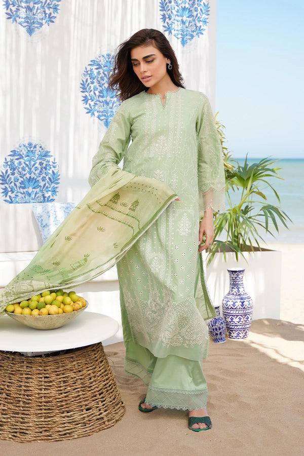 Embroidered Lawn 3 Piece sahar-05