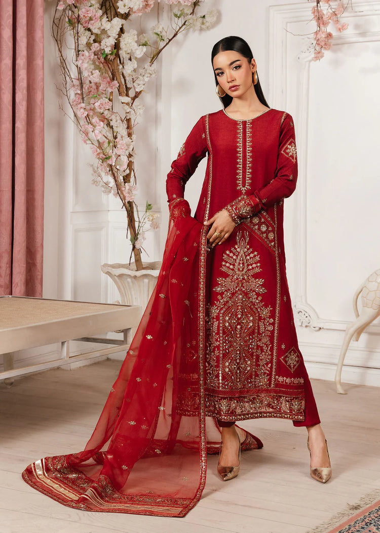 ZOYA AHMED AAMNA FAISAL STITCHED SILK-VOL2 D-05