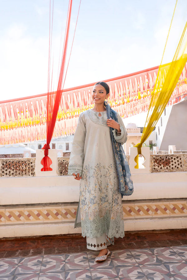 BASANT CHIKANKARI LUXURY BY FLORENT UNSTITCHED| 2026-FBC -5B