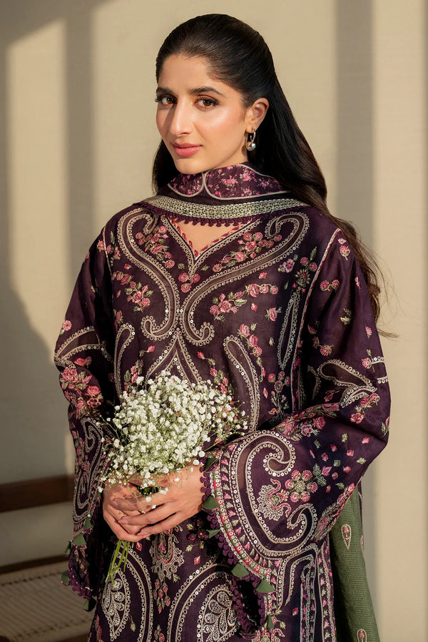 SHAHKAAR BY JAZMIN LUXURY LAWN | D-06