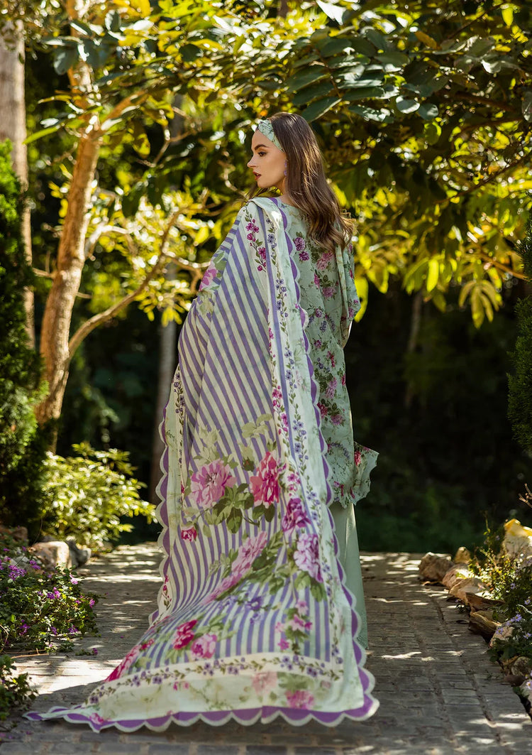 ELAF PRINT CHIKANKARI UN-STITCHED 3PC | ELK-03A