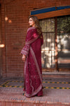 FARASHA DASTOOR UN-STICHED 3PC|RUBY GLAM