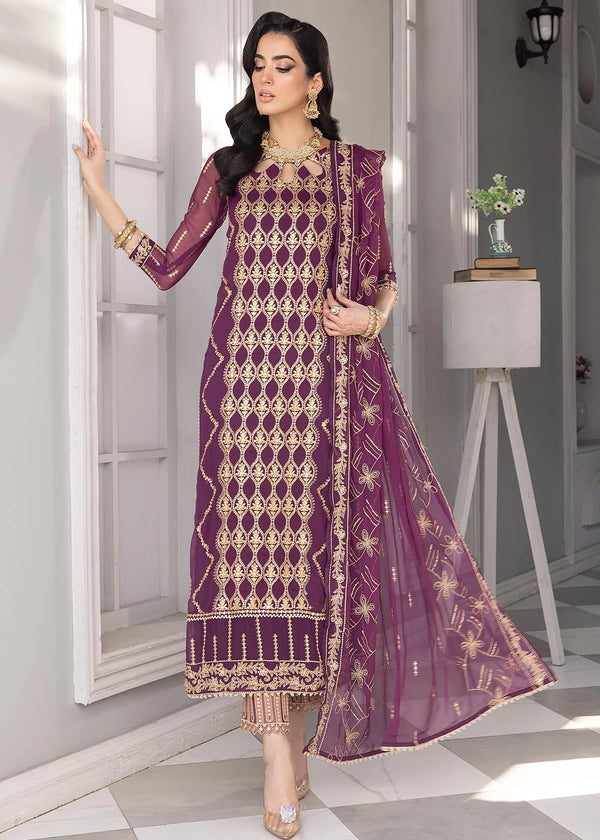 MERAKISH LUXURY CHIFFON STITCHED 3PCS SUITS-05
