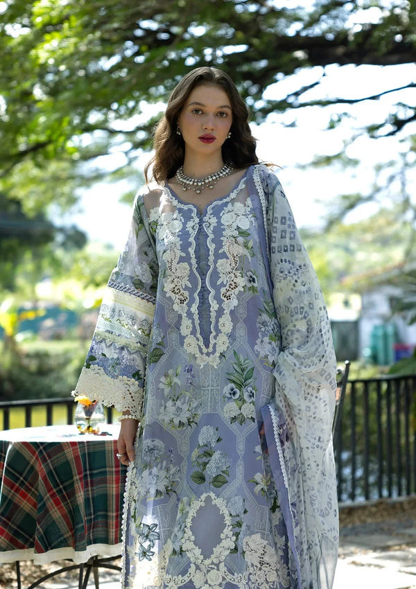 ELAF SIGNATURE EMBROIDERED LAWN 3PC | ANASTASSIA