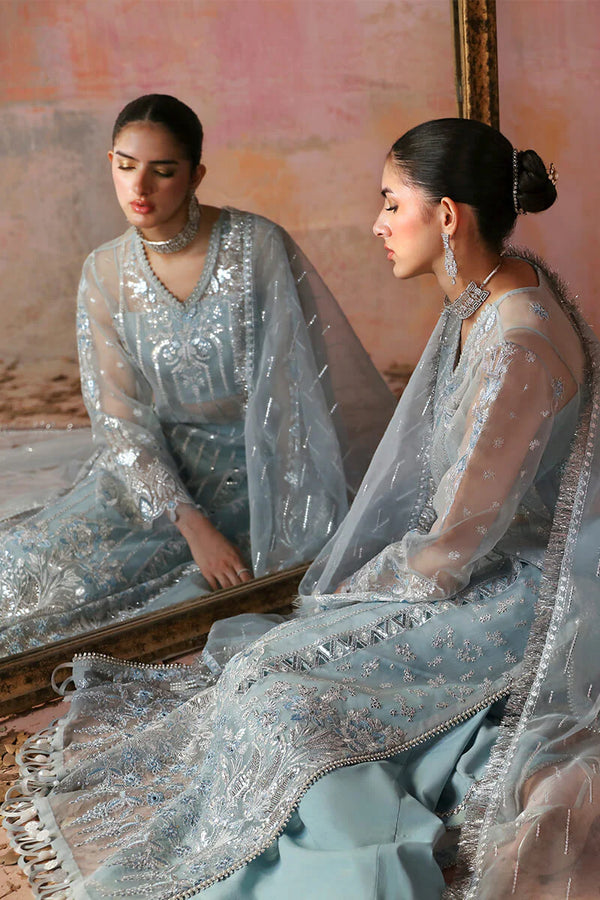 TARA BY SARDINIA UN-STITCHED-3PC | Azure