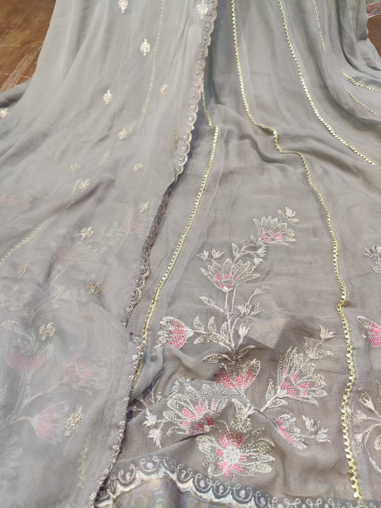 ZOYA AHMED CHIFFON GOWN