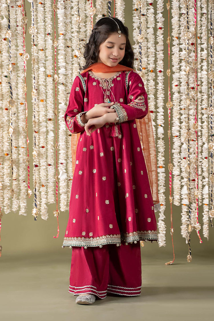 M KIDS BY MARIA B 2025 MKS-EF25-07 PINK