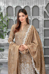 Sameeha Emb Paste Print Cutwork Dupatta By Tawakkal Fab D-1921