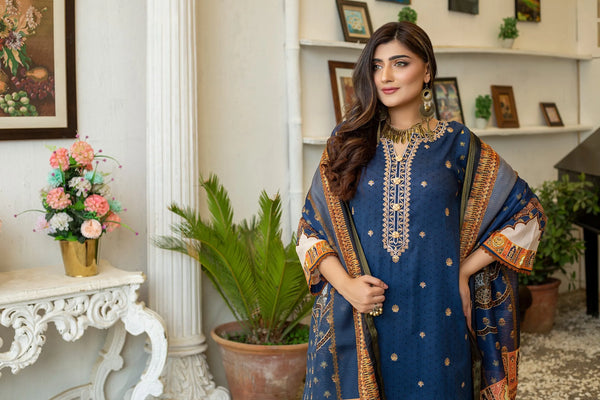 SUBHHATA MASAKALI EMBROIDERED LAWN BY ZS-06