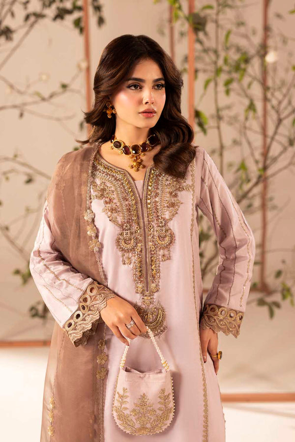 ZARDOZI EID EDTION - 06 MAUVE PINK