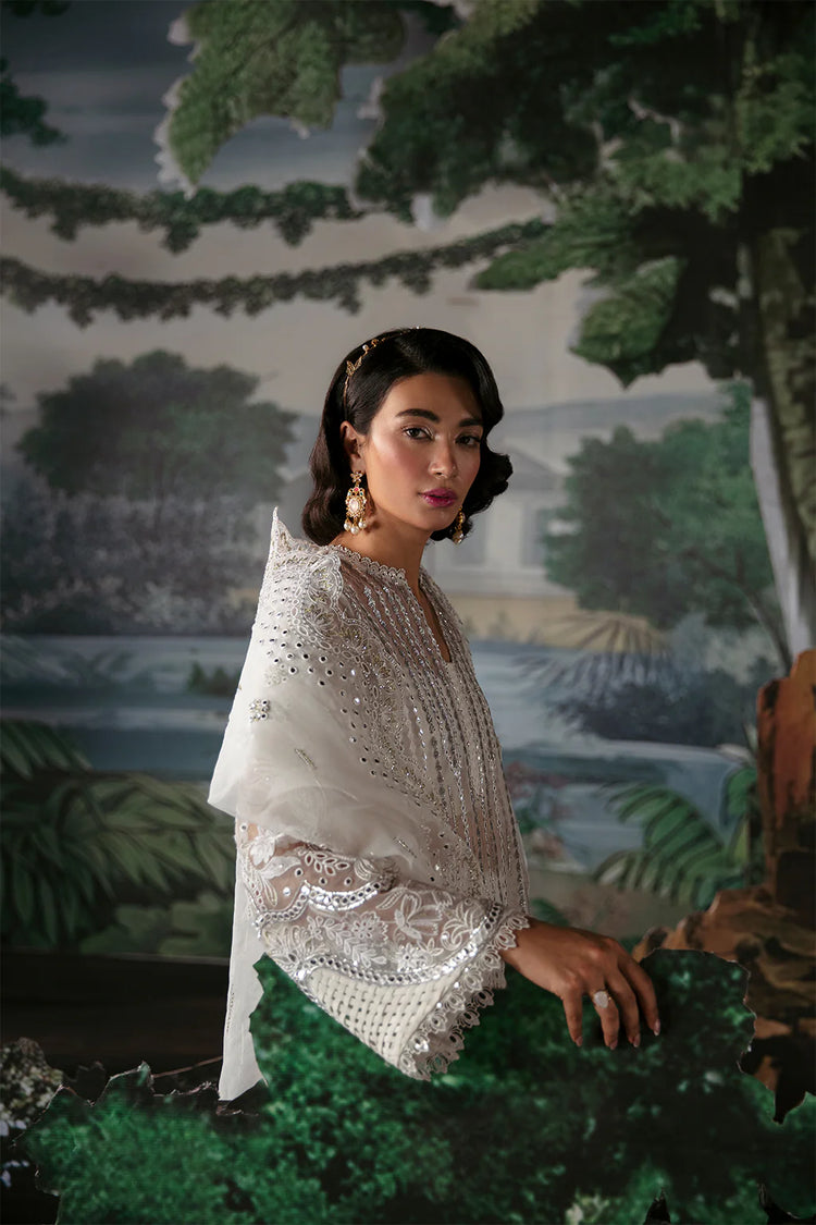 LA FUCHSIA FESTIVE UNSTITCHED BY AFROZEH - LAIRA